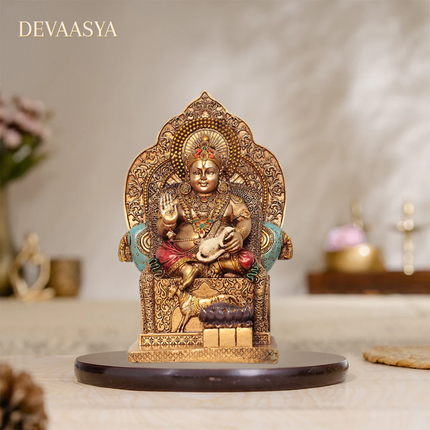 Lord Kuber Ji Idol – 8 Inch | Handcrafted for Wealth & Home Decor