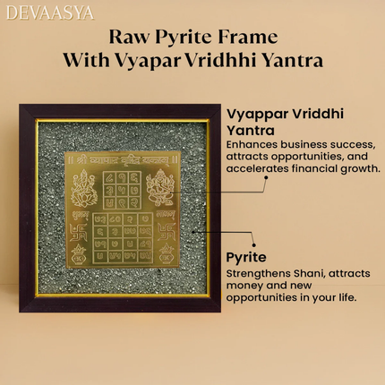 💰 Vyapaar Vridhi Frame – Divine Business Growth & Wealth Attraction Frame