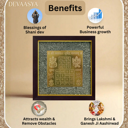 💰 Vyapaar Vridhi Frame – Divine Business Growth & Wealth Attraction Frame