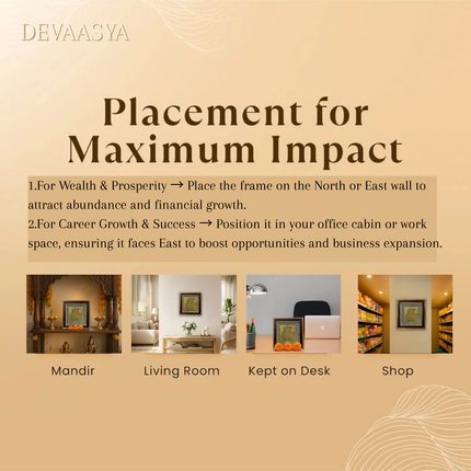 💰 Vyapaar Vridhi Frame – Divine Business Growth & Wealth Attraction Frame